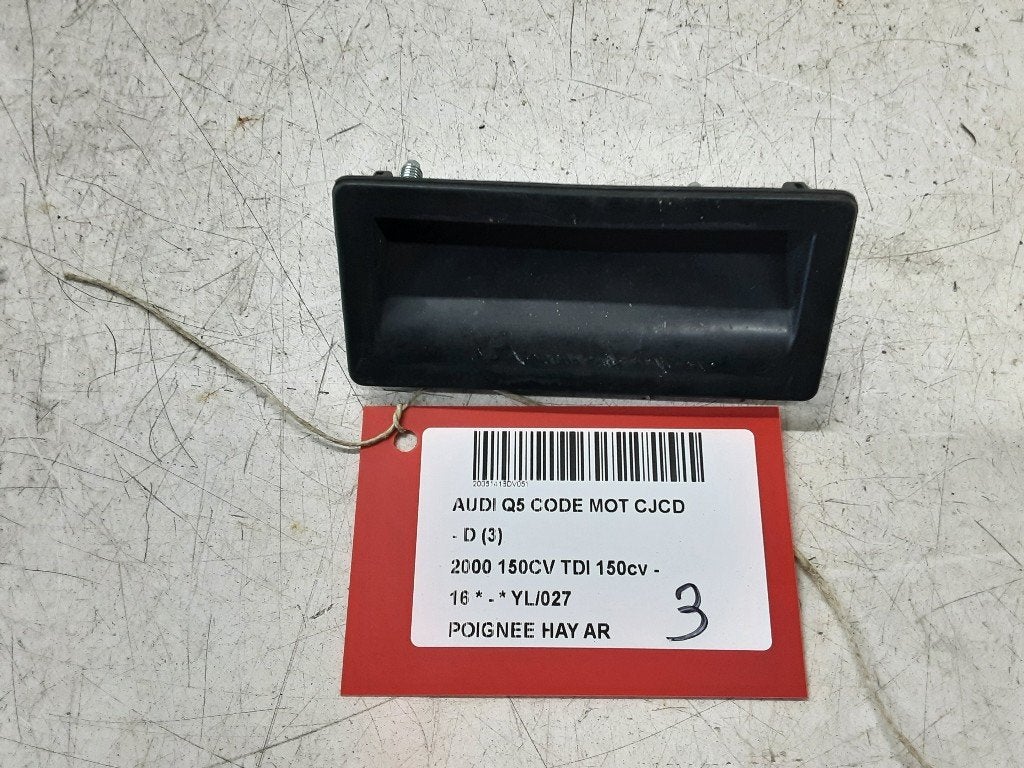 POIGNEE COFFRE / HAYON ARRIERE Audi Q5 (8RB) (5N0827566X), Autos : Pièces & Accessoires, Auto-Union-Straße  1,
85057  Ingolstadt, DE