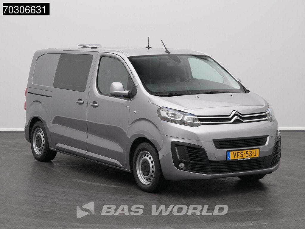 Citroën Jumpy 177pk Automaat Honden inrichting L2H1 LED Air, Automaat, Stof, Gebruikt, Euro 6
