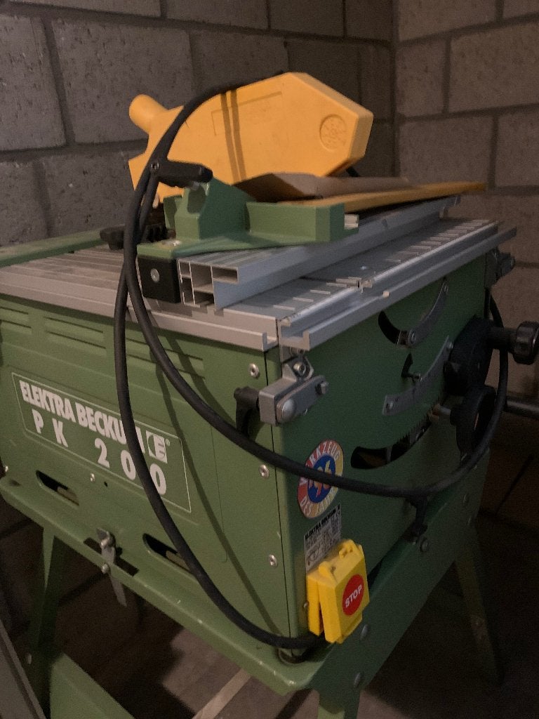 Zaagtafel Elektra Beckum PK200, Ophalen, Overige typen, Overig, Zo goed als nieuw
