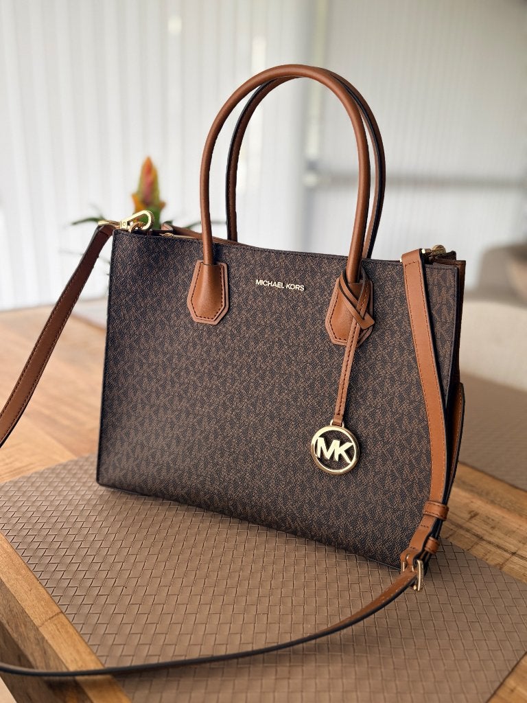 Michael Kors handtas, Bijoux, Sacs & Beauté, Enlèvement ou Envoi, Neuf, Brun, Sac à main