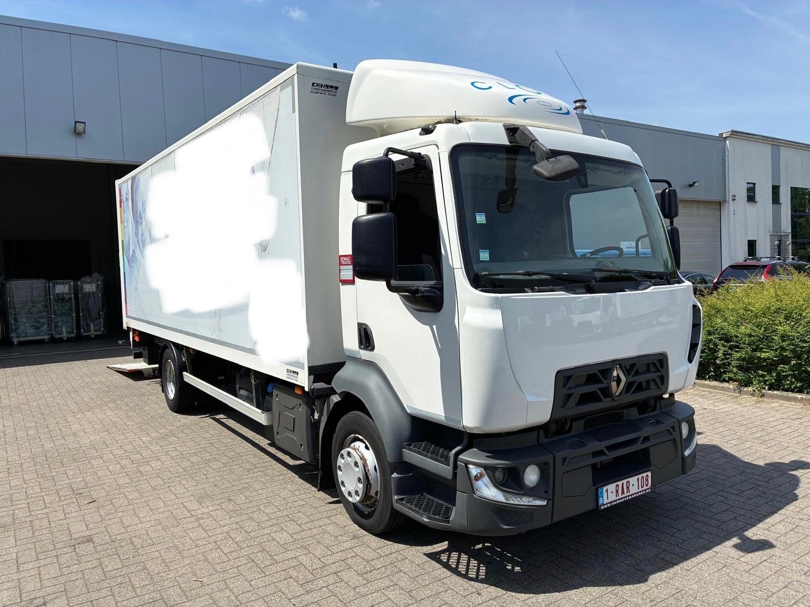 Renault D12.240 bakwagen met laadklep, Euro 6, Renault, Bedrijf, Diesel