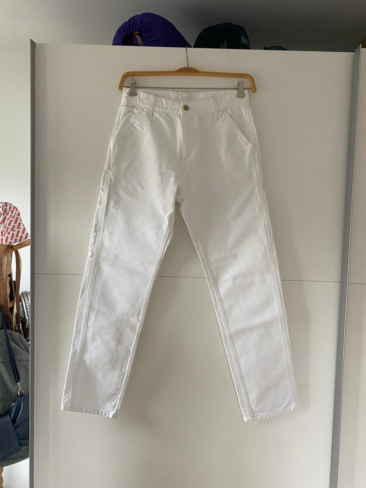 Carhartt broek 29 x 32, Kleding | Heren, Ophalen of Verzenden, Zo goed als nieuw, Maat 46 (S) of kleiner, Wit