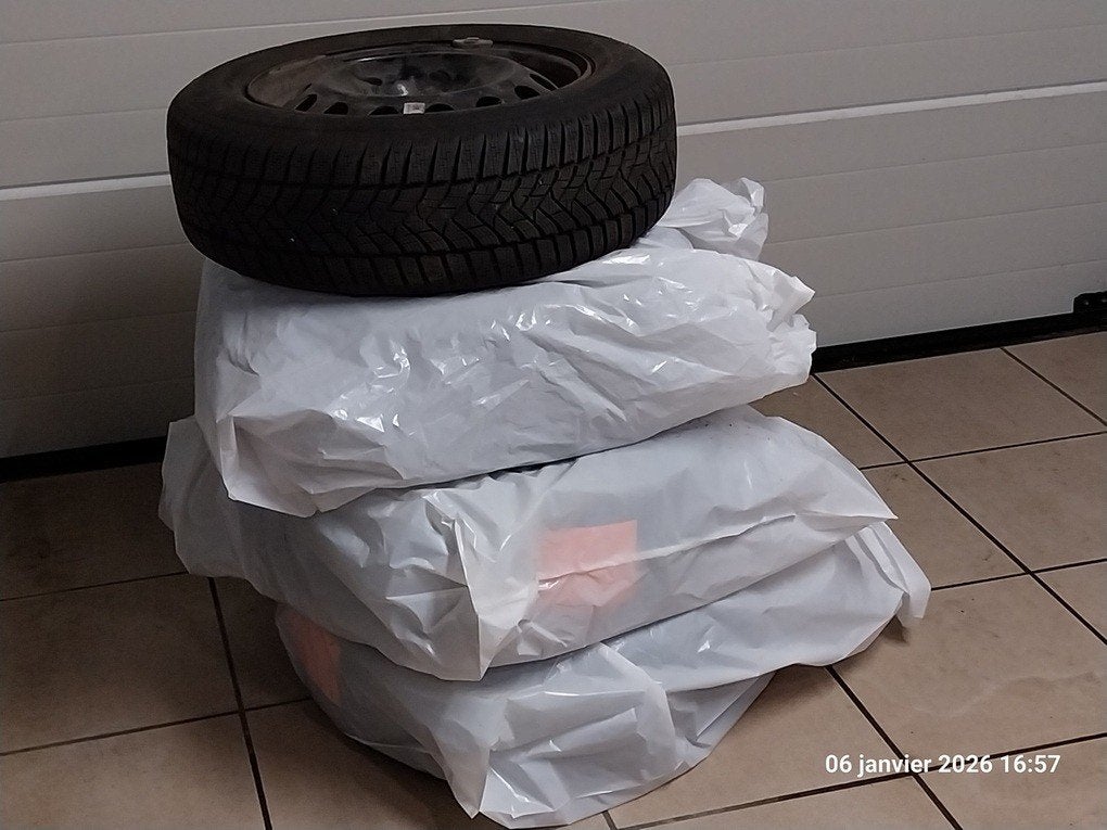 Roues Hiver Peugeot Partner 2024, Pneus et Jantes, Pneus hiver, 16 pouces, Véhicule utilitaire