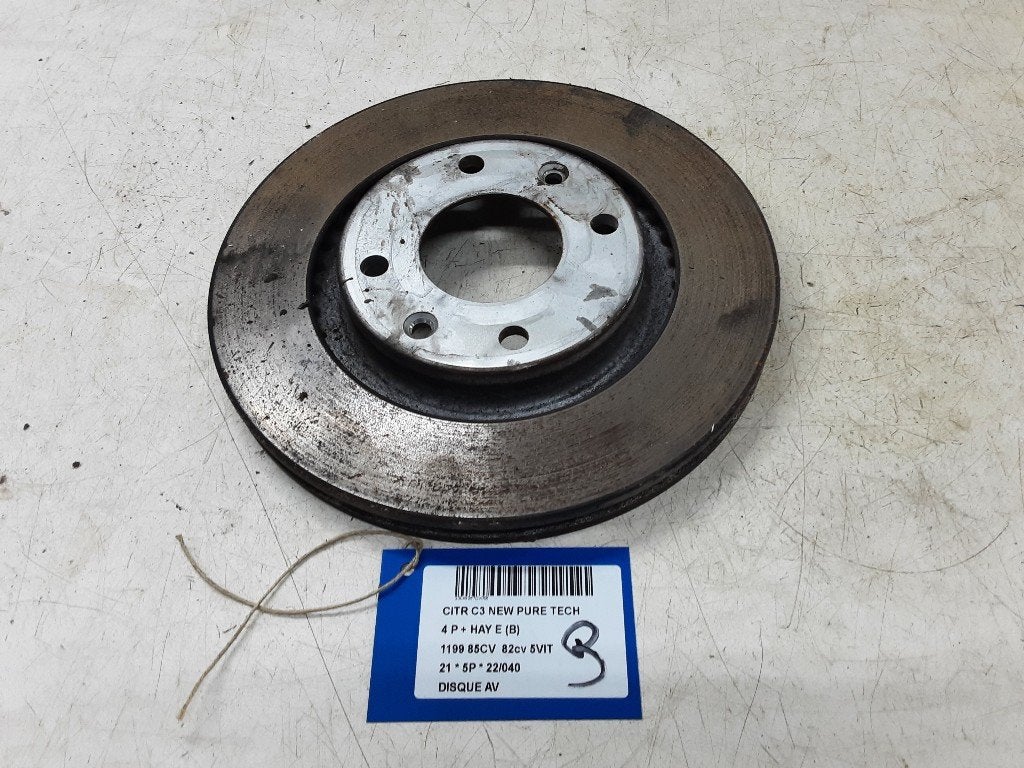FREIN DISQUE AVANT Citroën C3 (SX / SW) (01-2016/-), Utilisé, Citroën