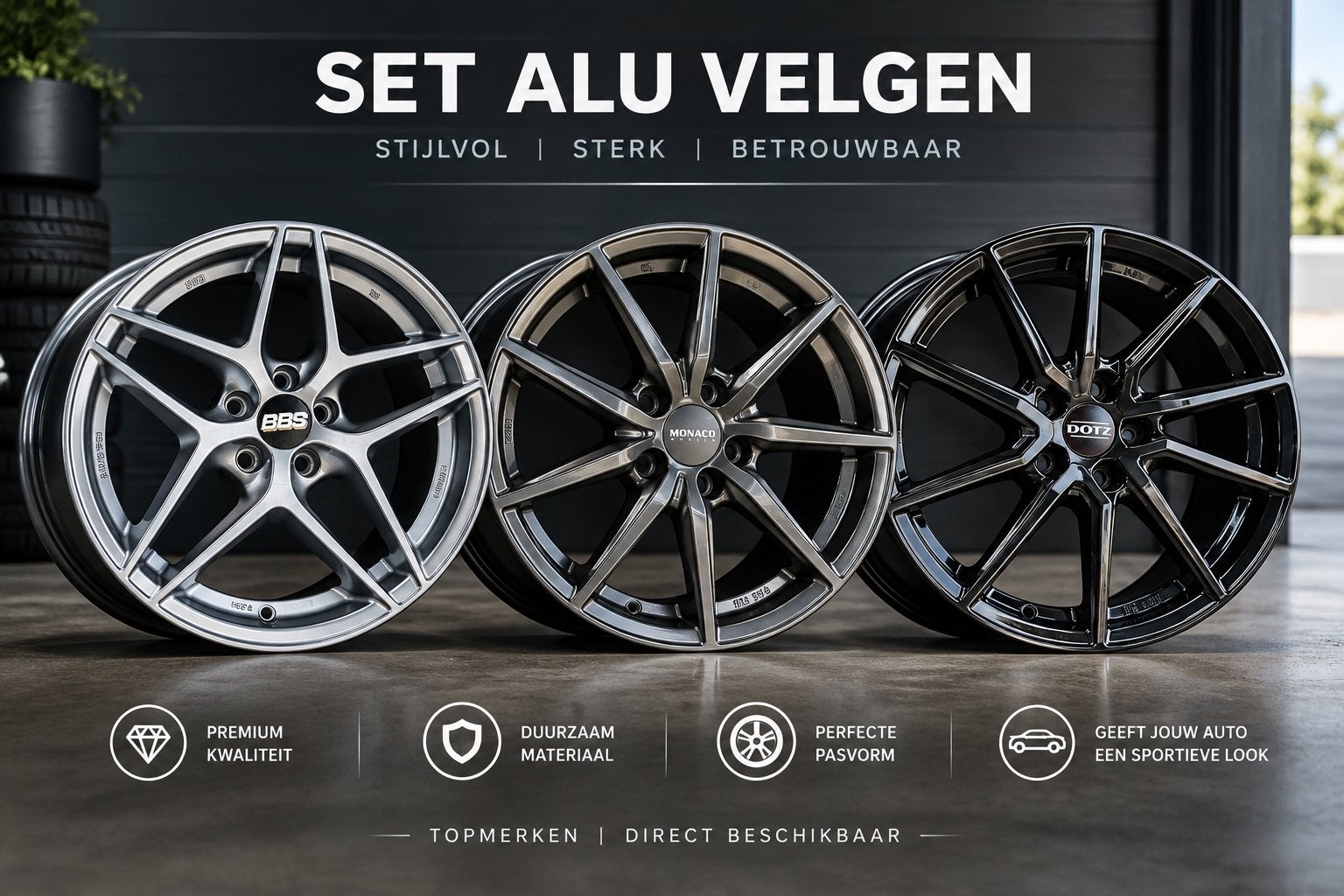 Nieuwe velgen 17” & 18”, Autos : Pièces & Accessoires, Enlèvement, Neuf, Jante(s)