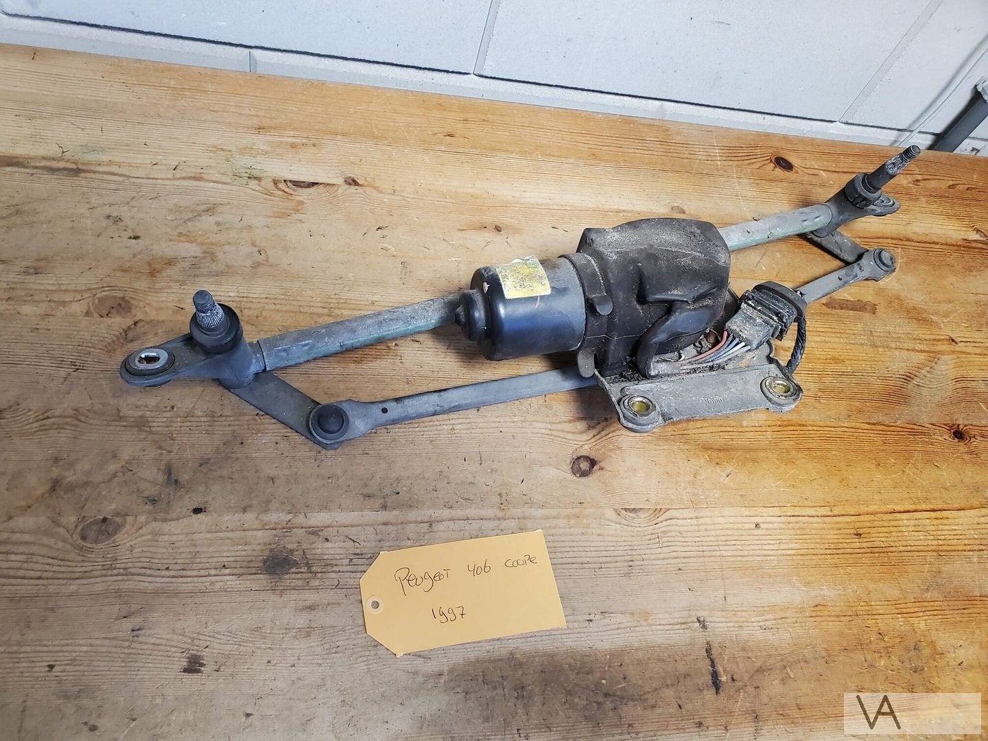 Peugeot 406 coupe 1997 - 1999 ruitenwisser mechaniek + motor, -, Utilisé, -, Peugeot
