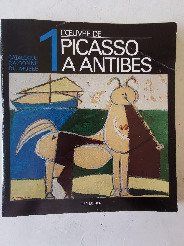Picasso a Antibes - Catalogue Raisonné du musée, Enlèvement ou Envoi, Utilisé, Peinture et dessin