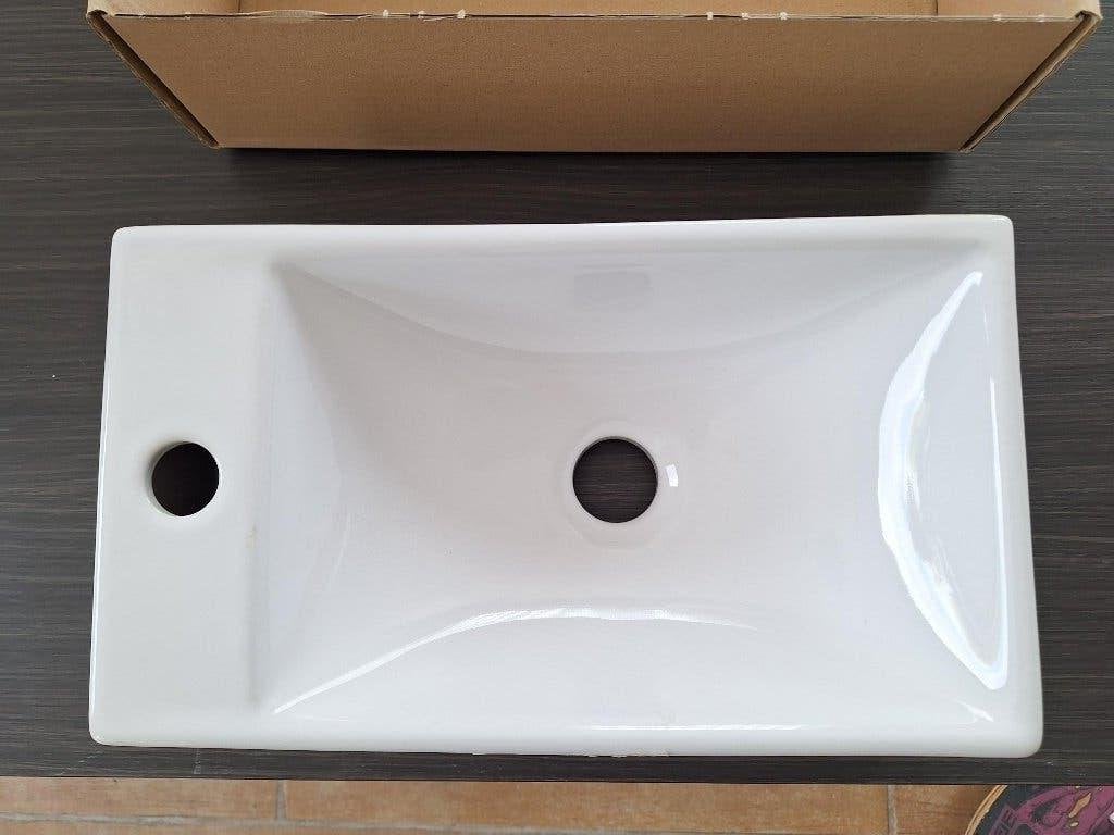 Wastafel / lavabo Sphinx 420 fontein wit 40x23cm, Enlèvement, Neuf