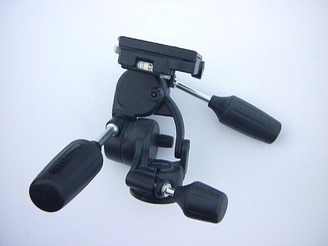 Tête à 3 voies Manfrotto 808RC4/, TV, Hi-fi & Vidéo, Neuf, Enlèvement ou Envoi, Avec rotule, Manfrotto