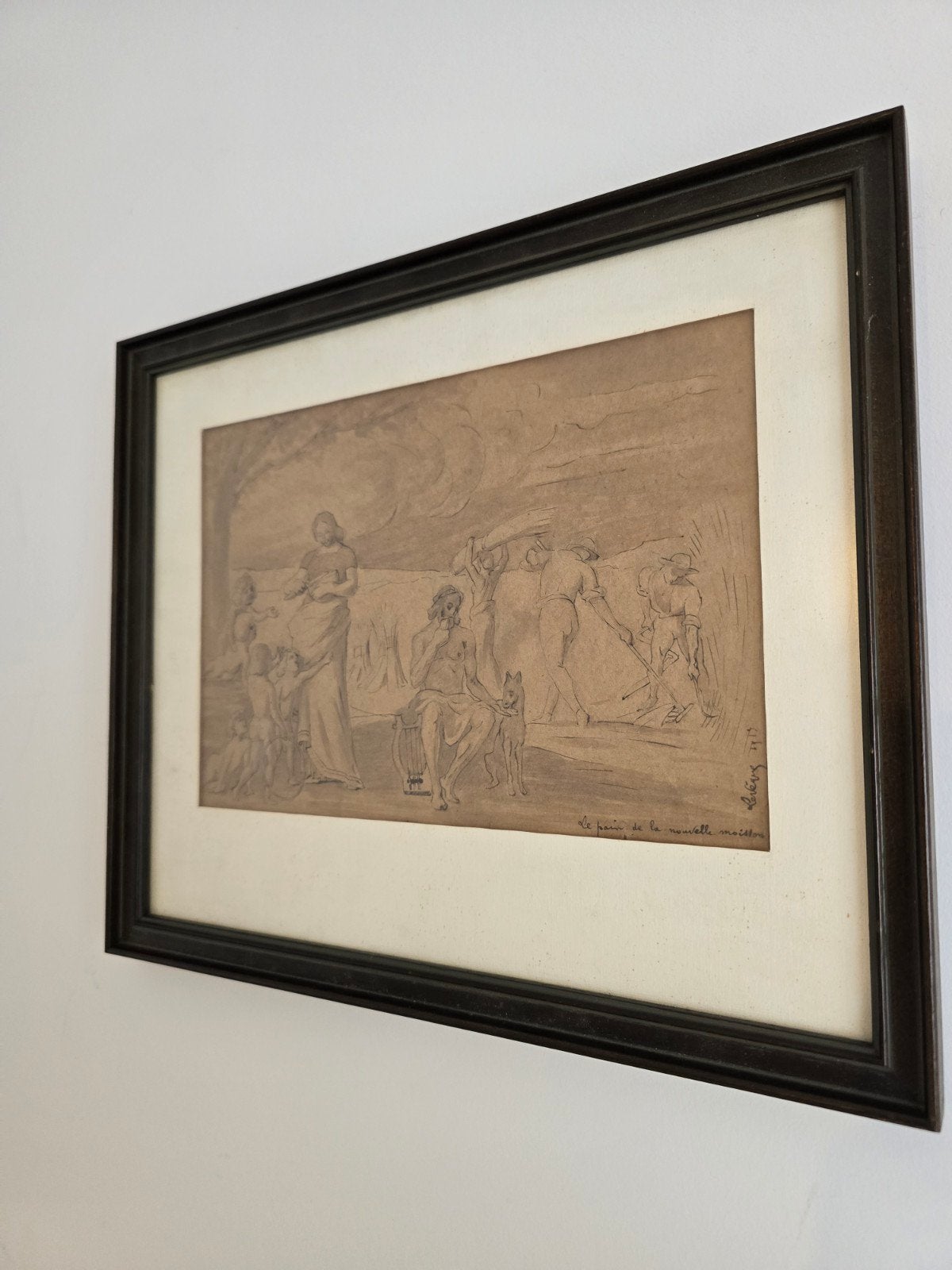 August levêque schilderij, Ophalen of Verzenden