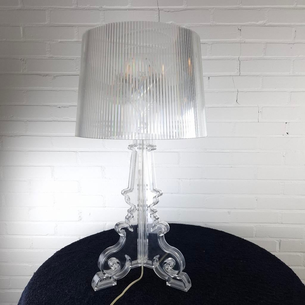 Kartell Bourgie tafellamp designklassier Ferruccio Laviani, Huis en Inrichting, Lampen | Tafellampen, Kunststof, Ophalen