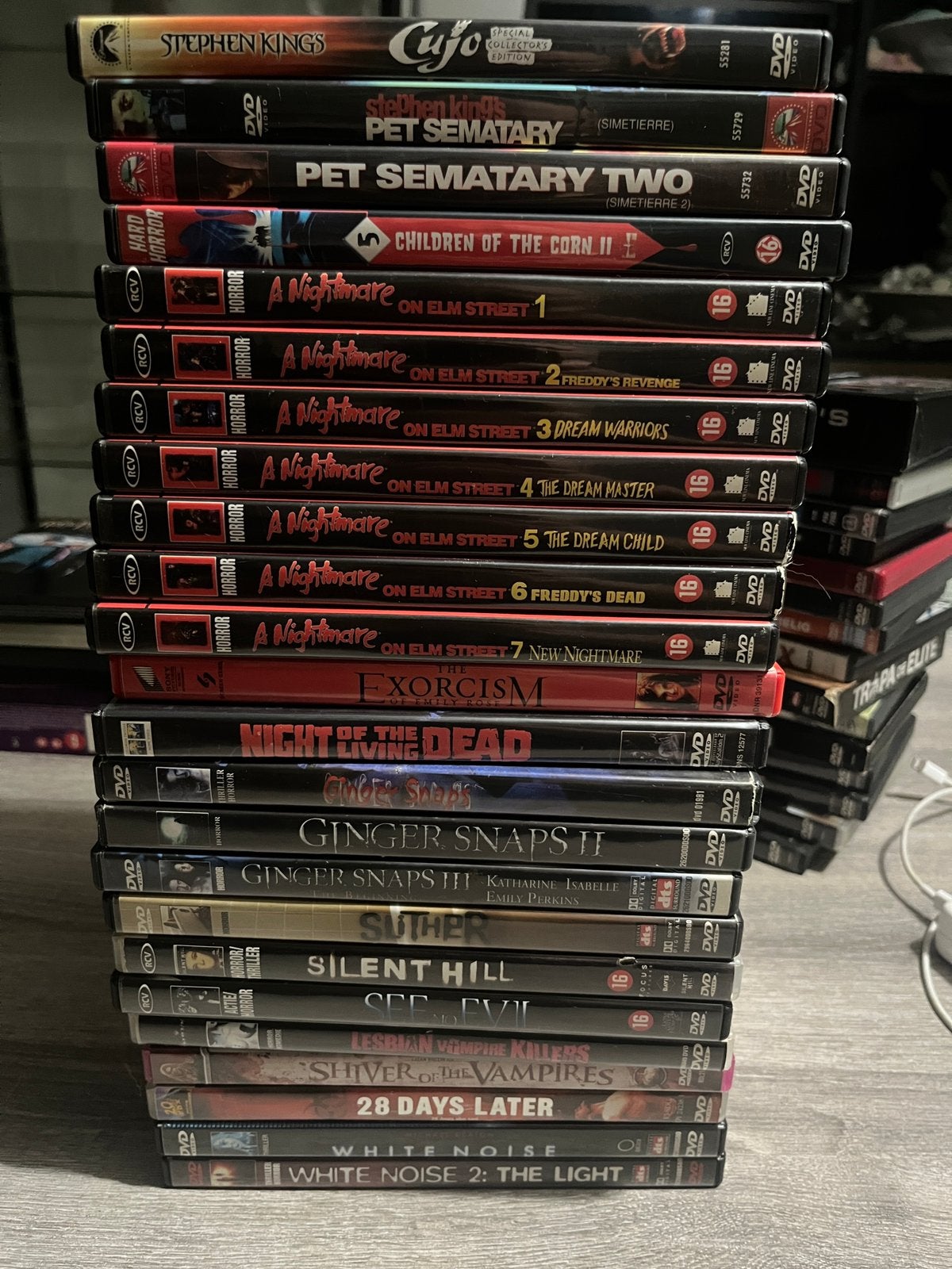 Lotje horror dvd’s, Cd's en Dvd's, Ophalen of Verzenden, Zo goed als nieuw