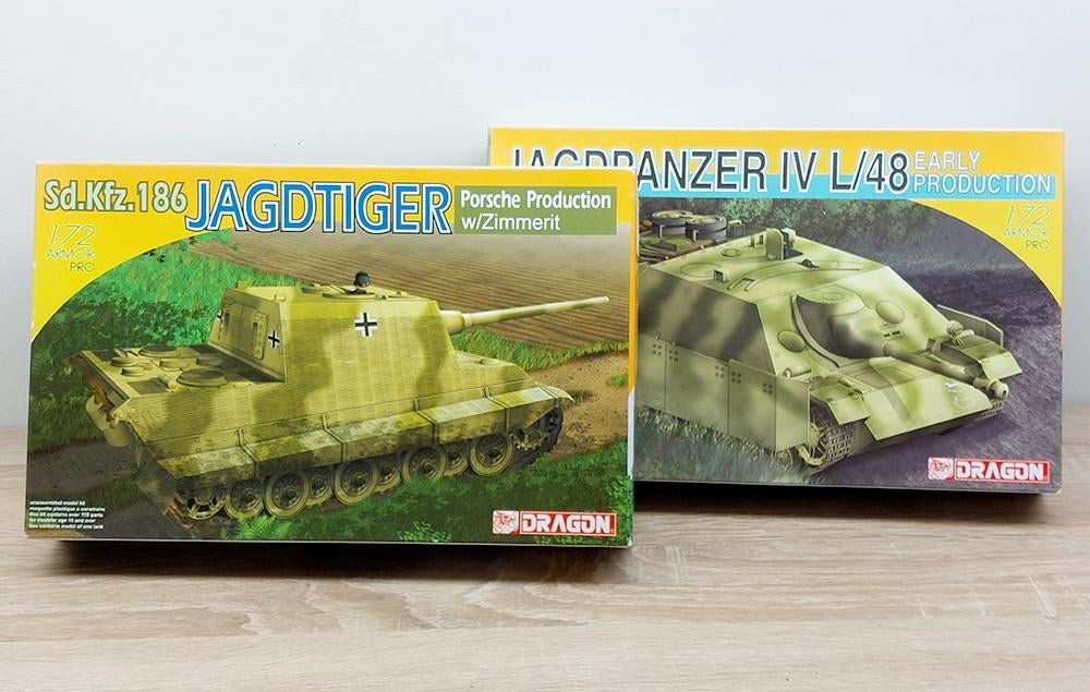 1/72 DRAGON Jagdtiger - Jagdpanzer IV L/48, Neuf, Autres marques, 1:50 ou moins, Tank