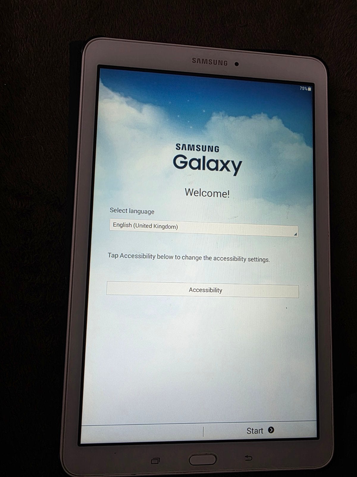 Samsung Galaxy TEB E 9.6, Gebruikt, Samsung Galaxy TEB E 9.6, Ophalen of Verzenden, Wit