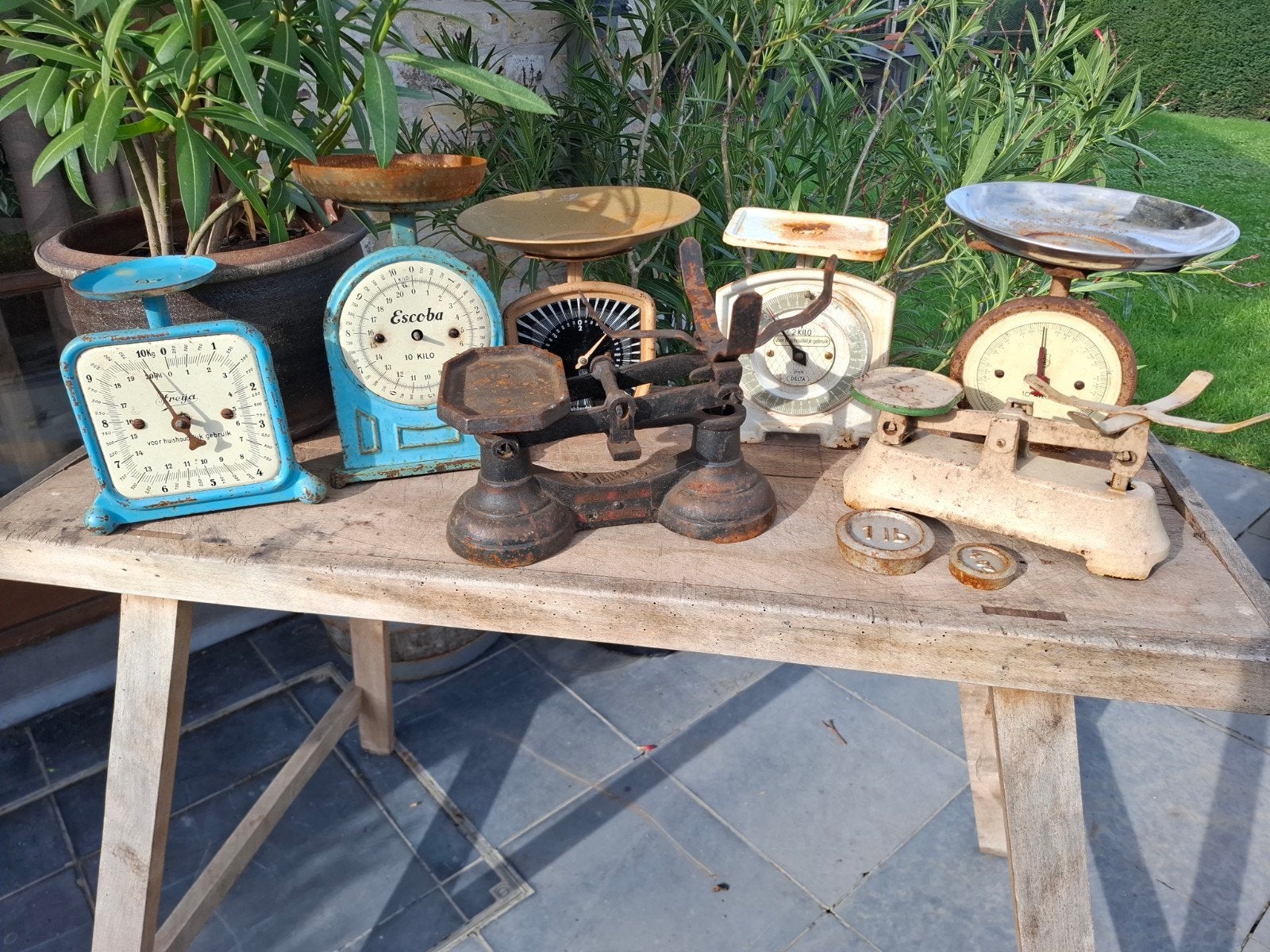 vintage weegschalen, Diversen, Ophalen