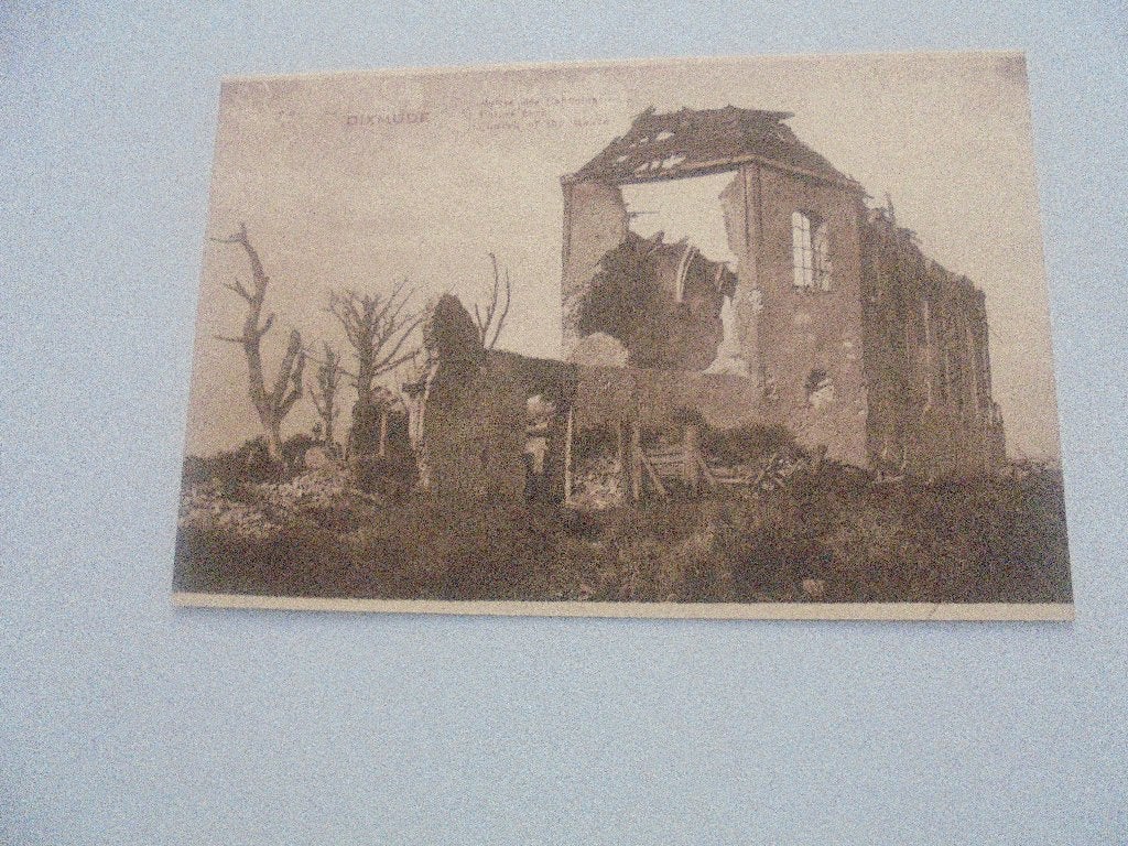 diksmuide -ruines 1914-18 - 10 postkaarten, Collections, Enlèvement ou Envoi, Avant 1920, Affranchie, Flandre Occidentale