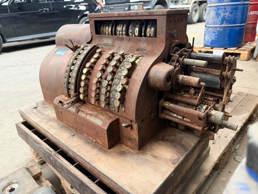 Ancienne caisse enregistreuse mécanique – Vintage, Enlèvement