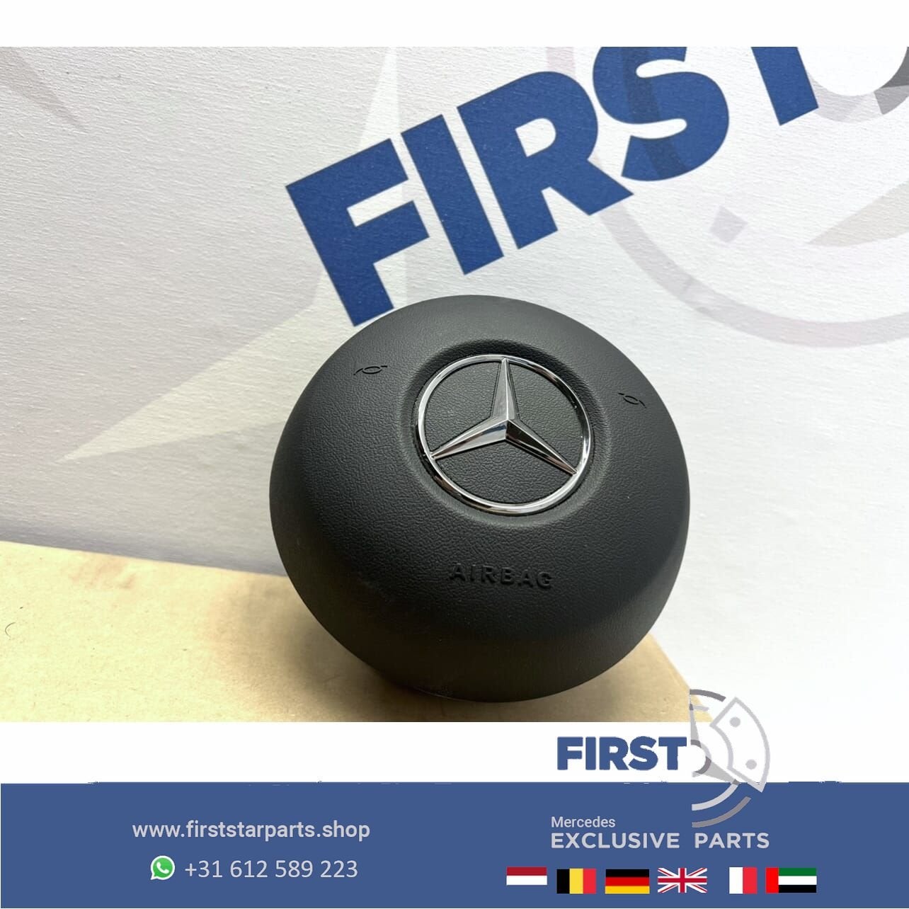 2019 STUUR AIRBAG W177 W118 H247 W205 W213 W238 W253 W257 W1, Gebruikt, -, Ophalen of Verzenden, -