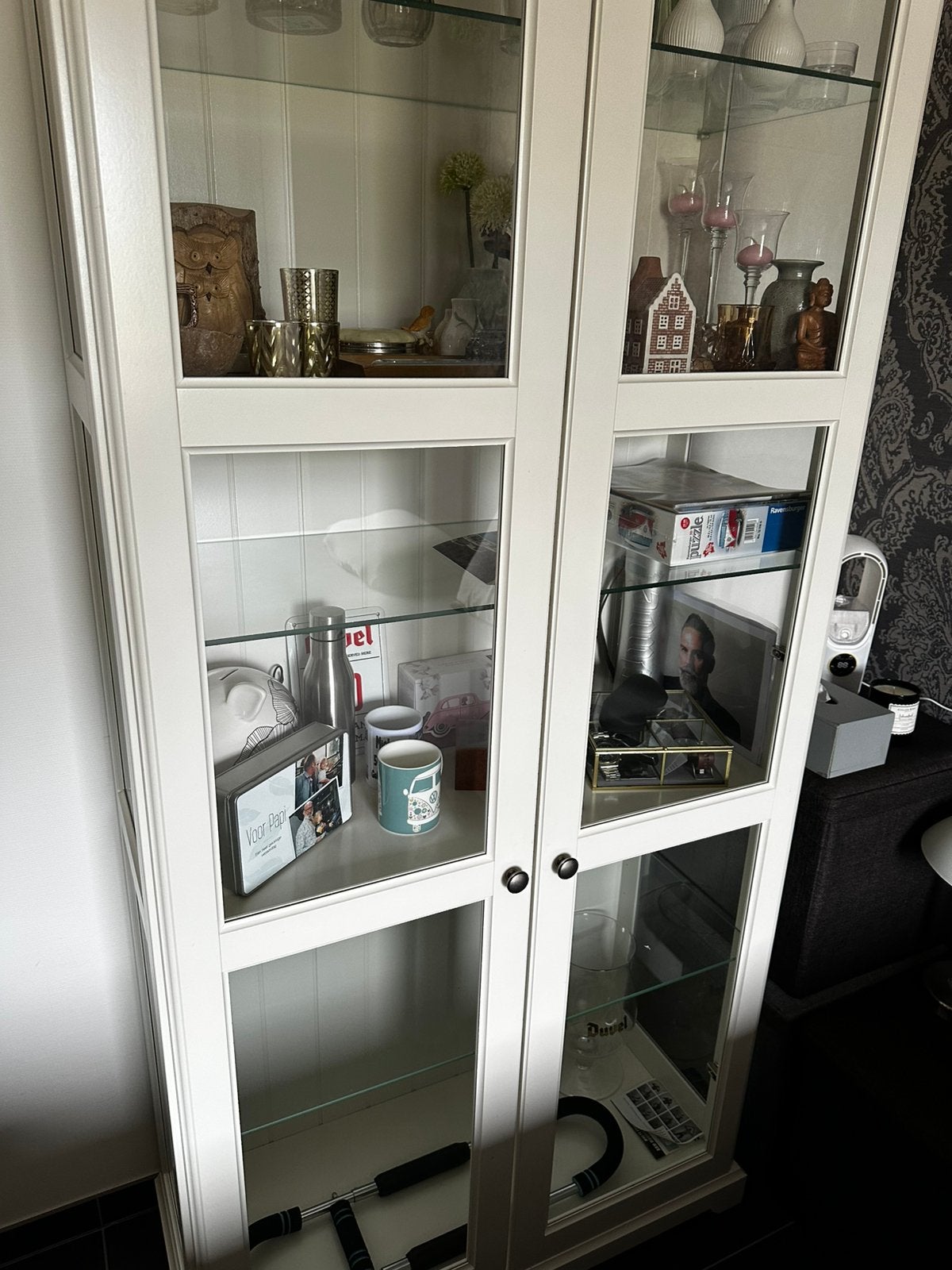 Weg wegens grotere kast, Huis en Inrichting, Kasten | Vitrinekasten, Ophalen, Met deur(en), 200 cm of meer, Vintige
