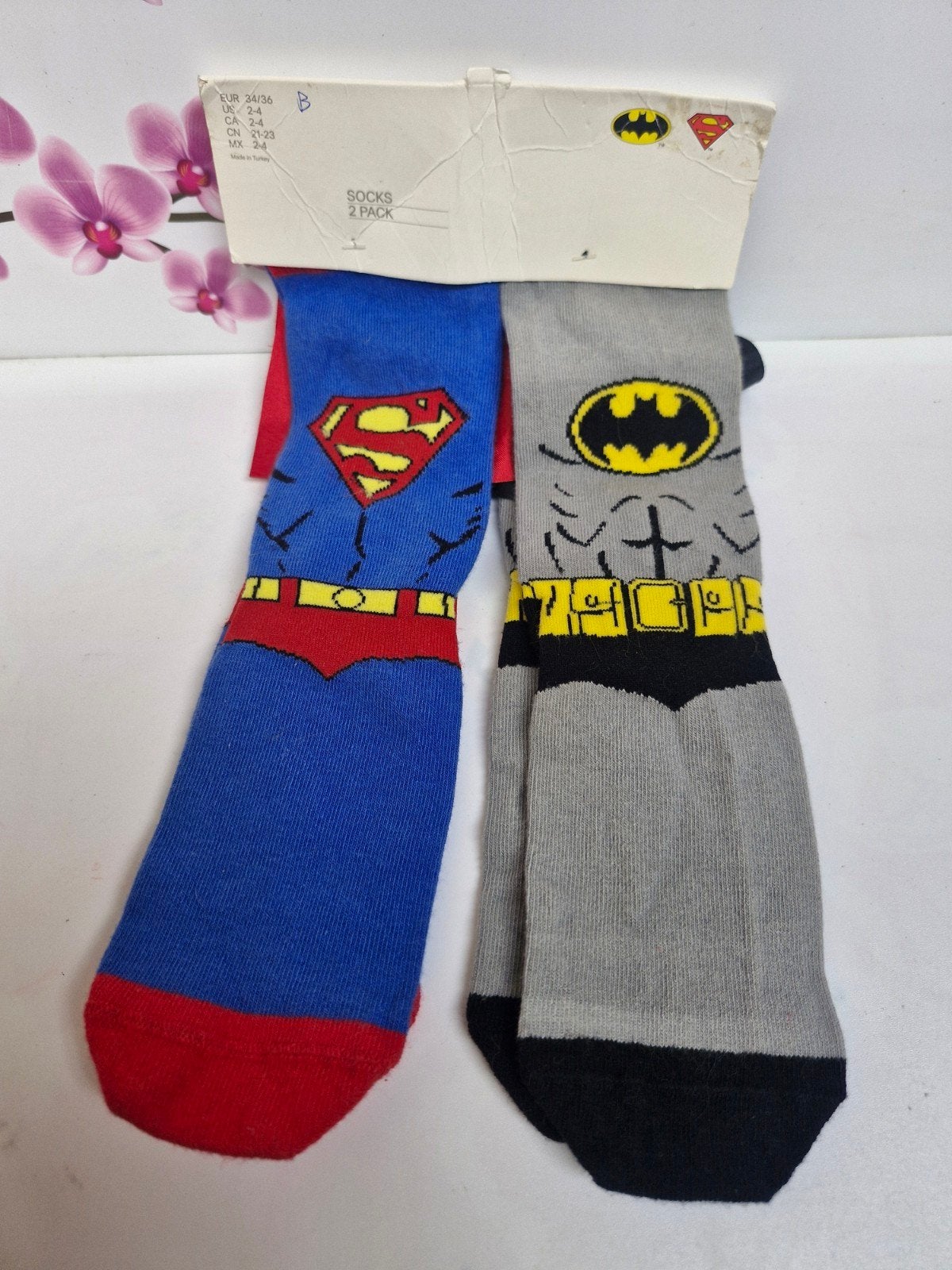 💙 DC Comics-sokken *Nieuw*, Jongen of Meisje, Nieuw, Ophalen of Verzenden, DC Comics