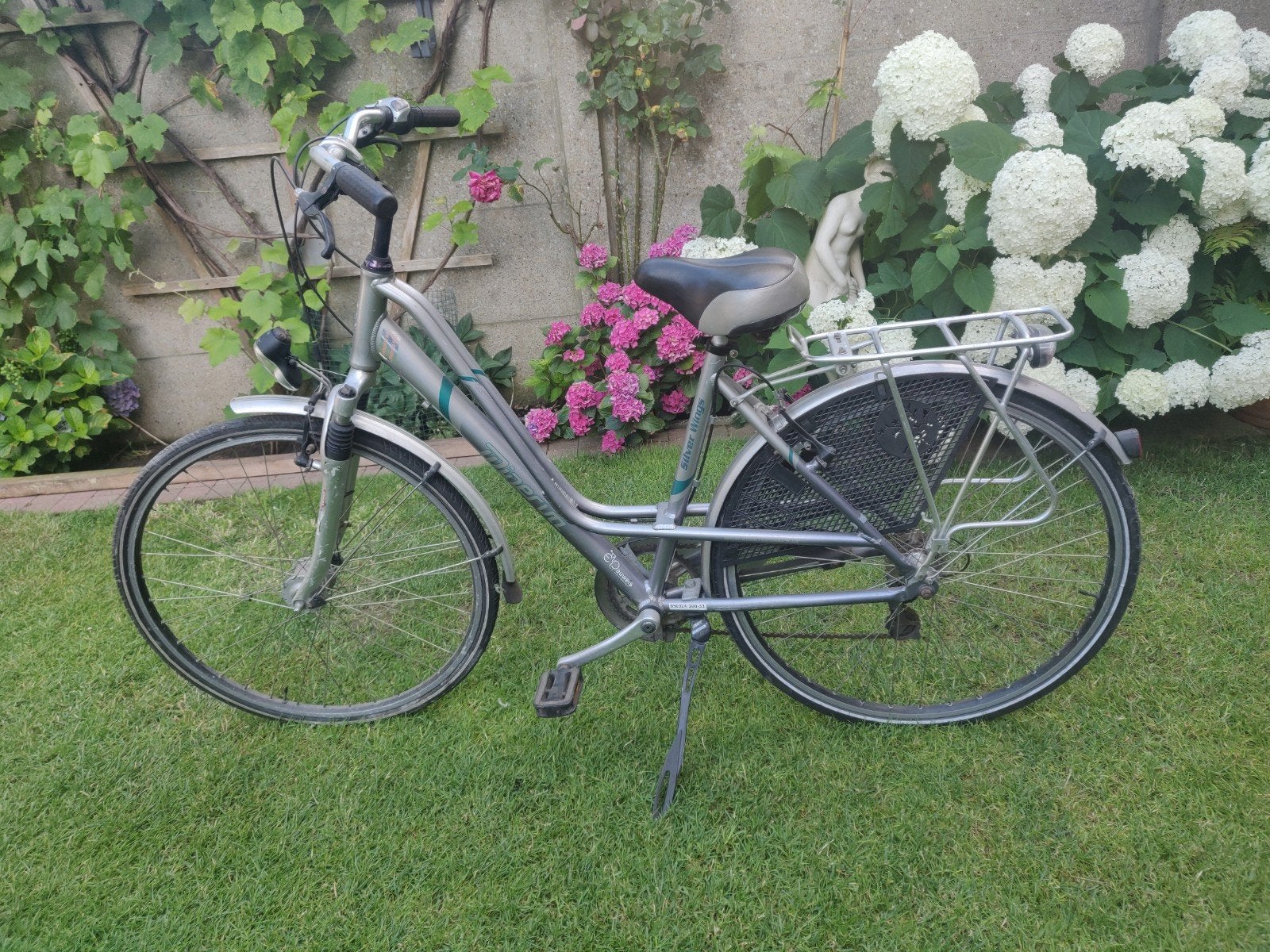 damesfiets Minerva, Fietsen en Brommers, 47 tot 50 cm, Ophalen, Gebruikt, Versnellingen