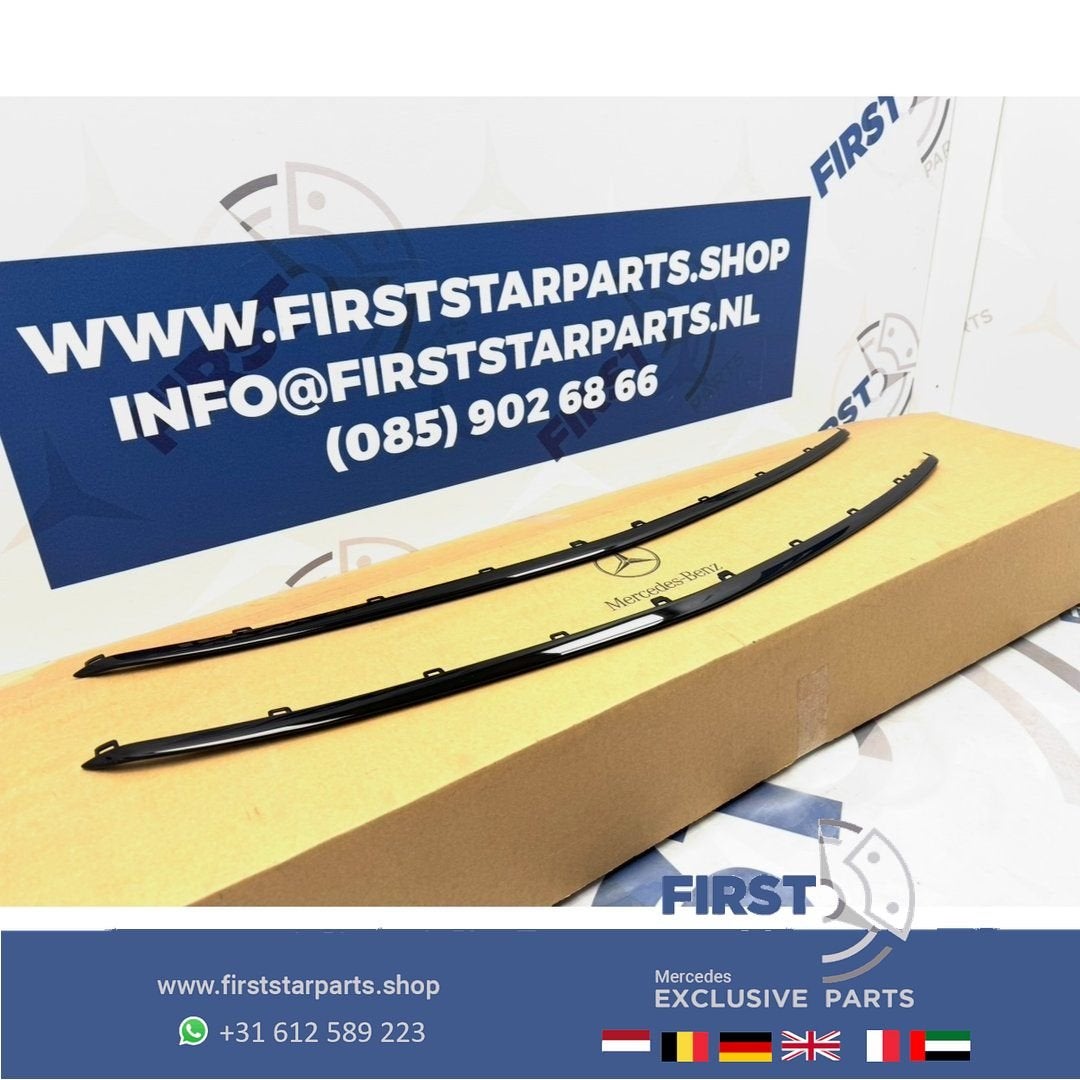 A1778850006 BUMPER LIJST SIERLIJST LIP ZWART FACELIFT W177 A, Auto-onderdelen, Gebruikt, Carrosserie en Plaatwerk, -, Ophalen of Verzenden