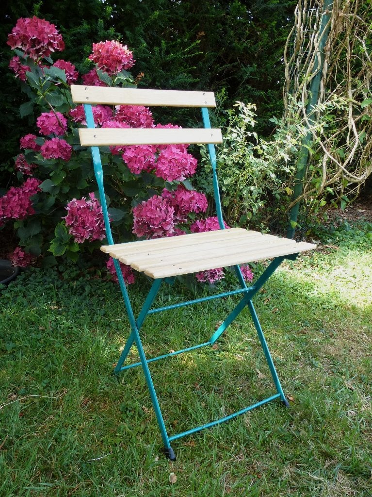 Chaise de jardin, Jardin & Terrasse, Enlèvement, Comme neuf, Bois, Pliant