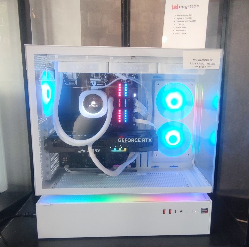 MSI Gaming PC, Neuf, 32 GB, Enlèvement, AMD Ryzen 7