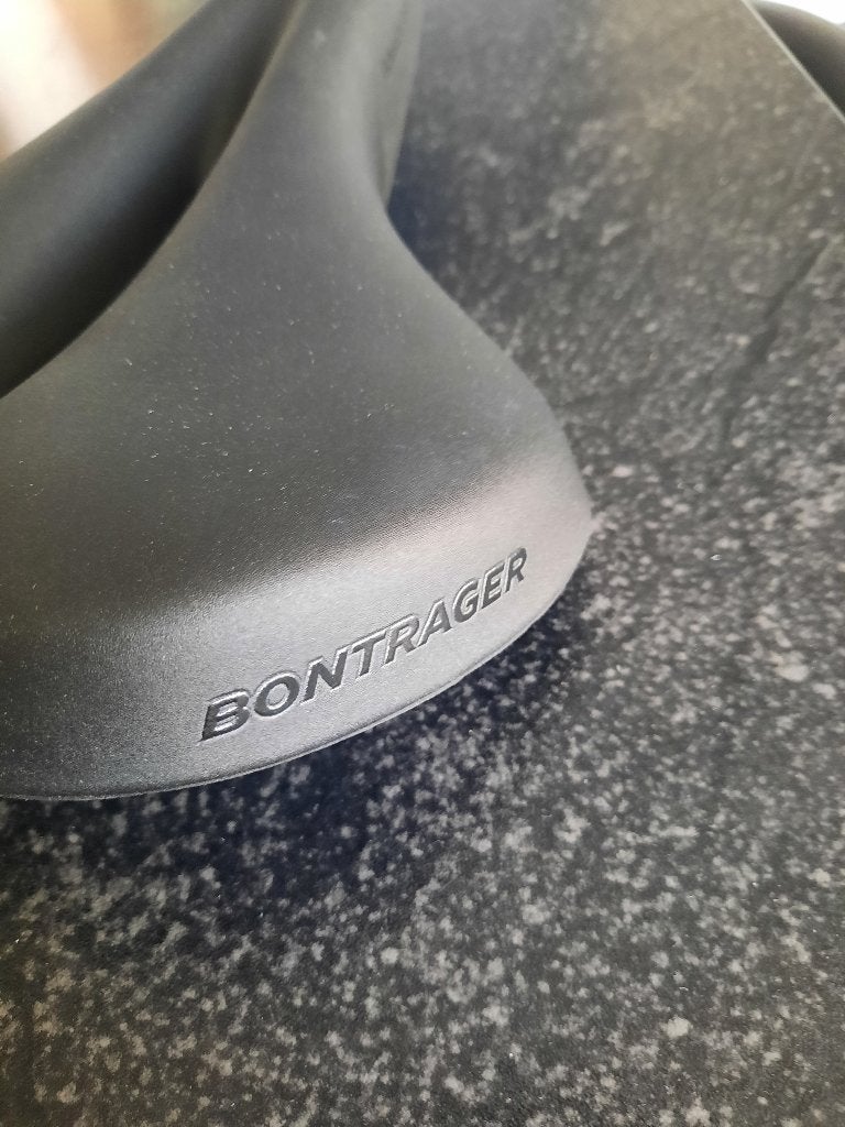 Fietszadel bontrager, Fietsen en Brommers, Fietsonderdelen, Ophalen, Bontrager, Zadel, Stadsfiets