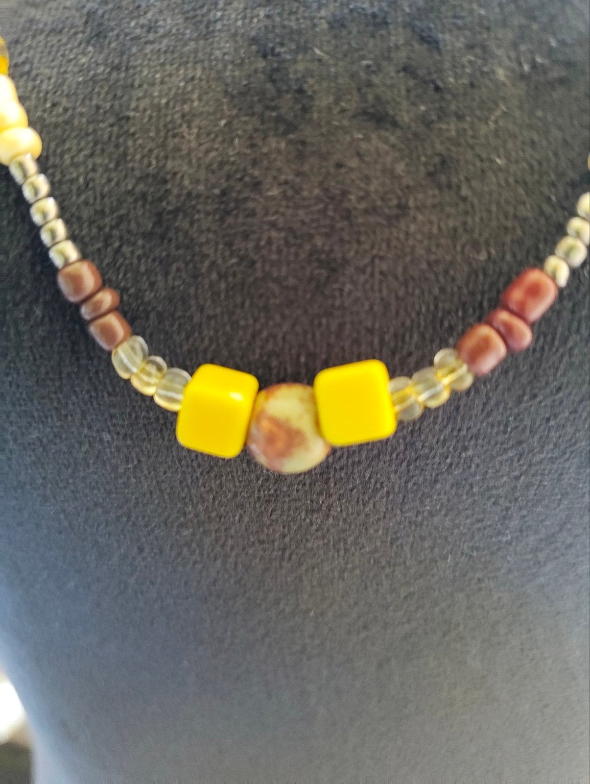 Handgemaakte halsketting, Handtassen en Accessoires, Kettingen, Ophalen of Verzenden, Zilver, Zilver