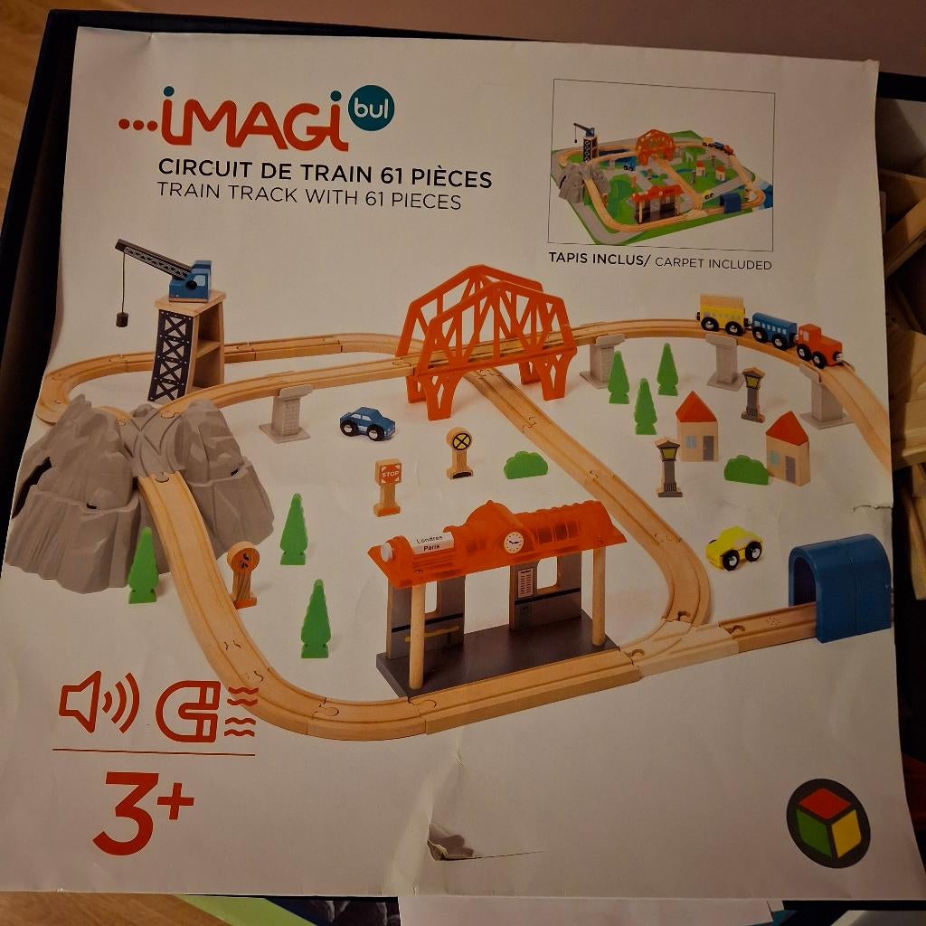 Circuit train bois enfants, Enfants & Bébés, Jouets | Circuits, Enlèvement, Utilisé, Circuit