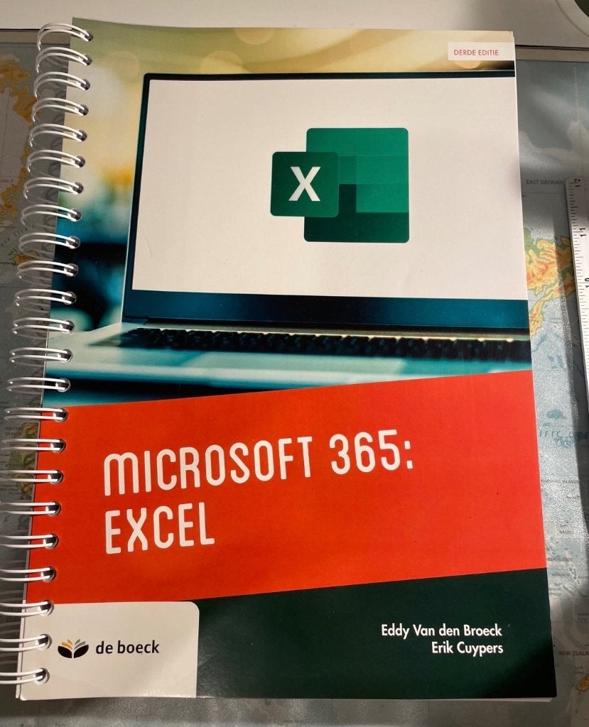 Microsoft 365: Excel, Software, Nieuw, Ophalen of Verzenden, De Boeck