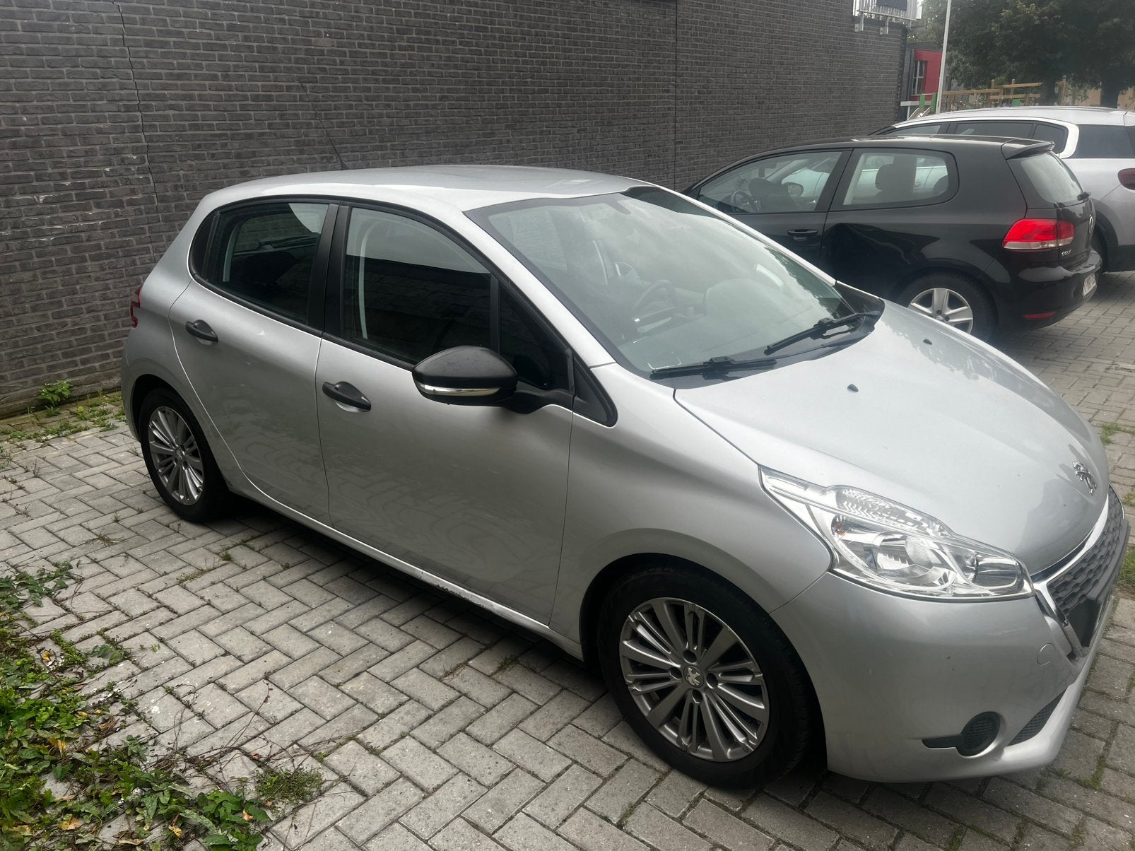 Peugeot 208 1.4HDI, Auto's, Euro 5, Zwart, 5 deurs, Particulier