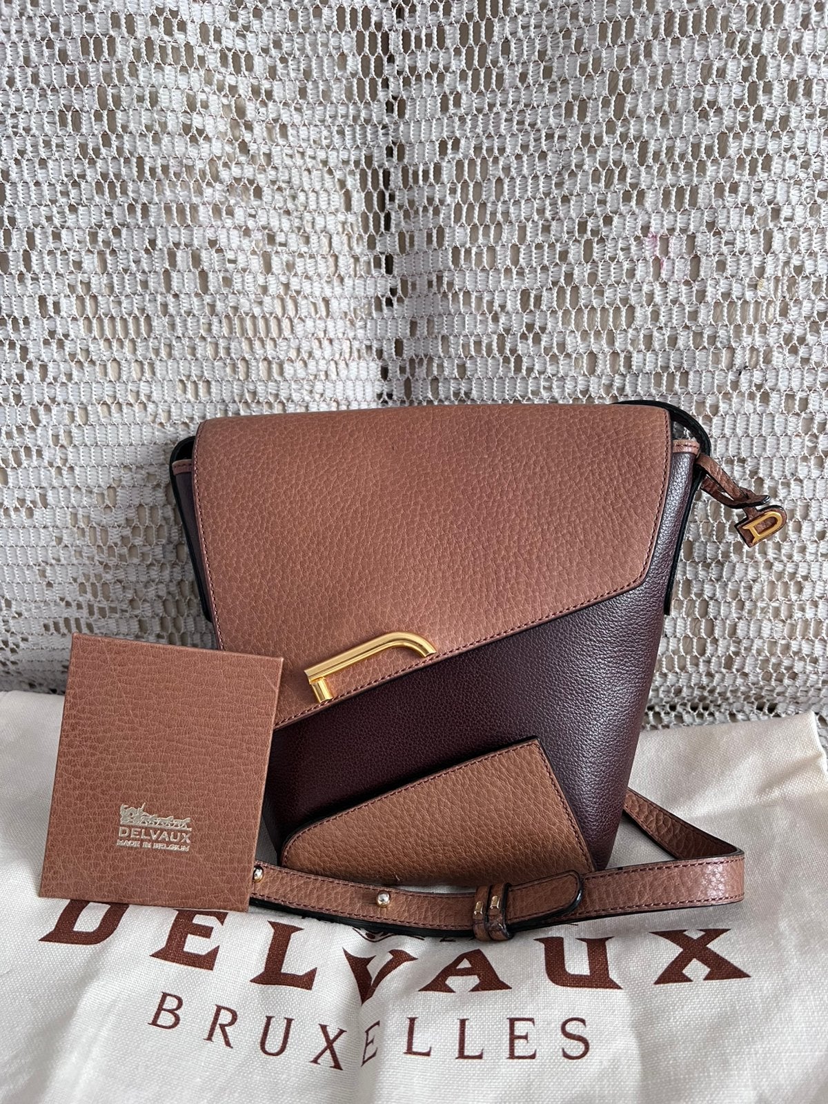 Sac DELVAUX modèle Bohème impeccable, Enlèvement ou Envoi, Comme neuf, Cuir
