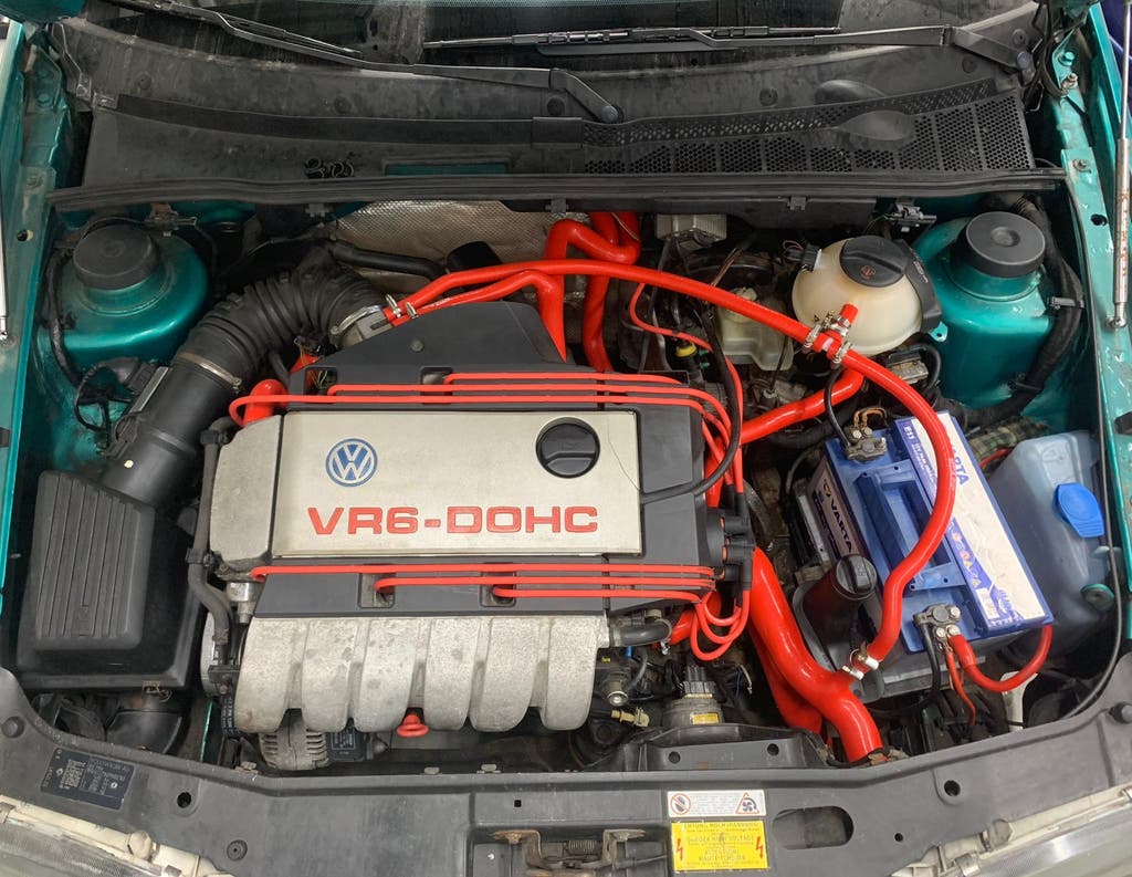 VW Golf VR6 - Oldtimer - Supersprint, BBS, AP, foto 11