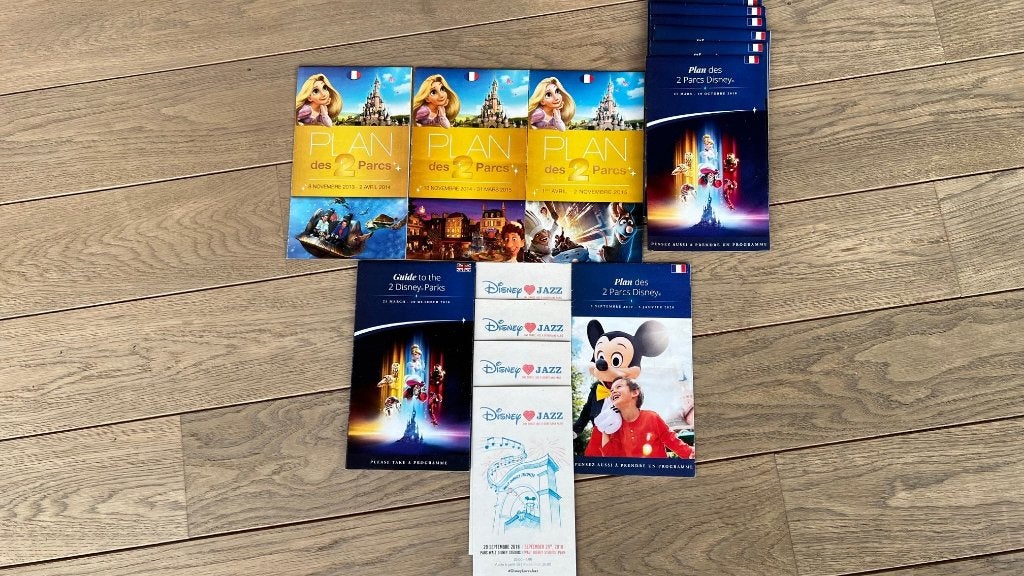 Plans Disneyland Paris 2013-2020, Ophalen of Verzenden, Nieuw