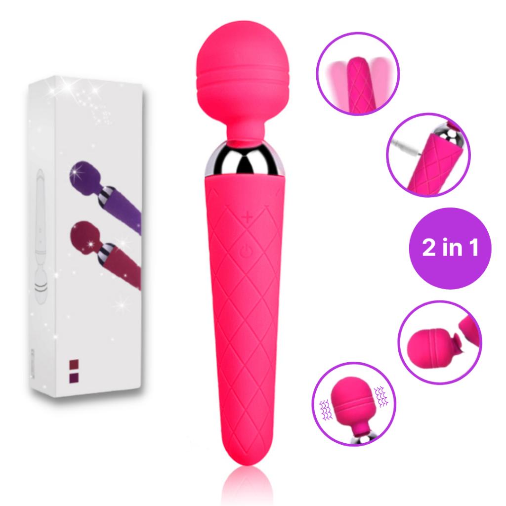 Lot van 35 Wand vibrators 2 in 1 - Geseald, Ophalen, Nieuw, Apparaat