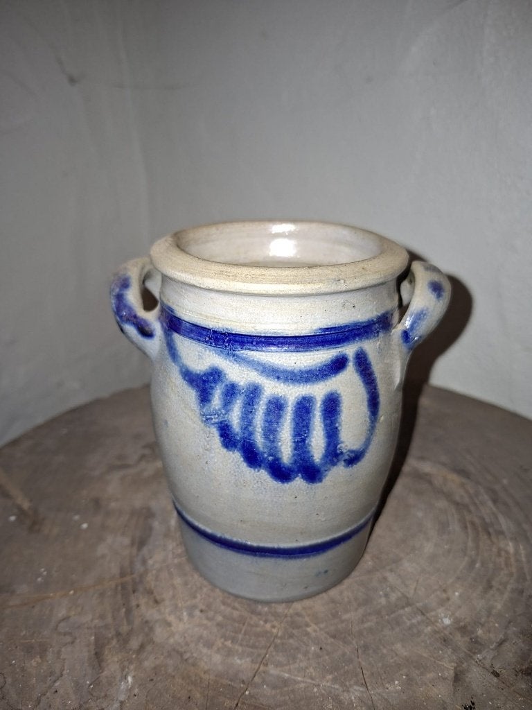 oude stenen vetpot, begin 1900, Antiek en Kunst, Ophalen of Verzenden