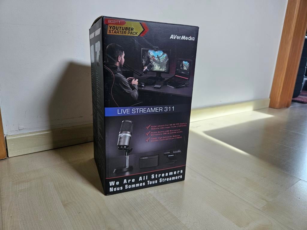 Kit de streaming complet, Enlèvement ou Envoi, Utilisé