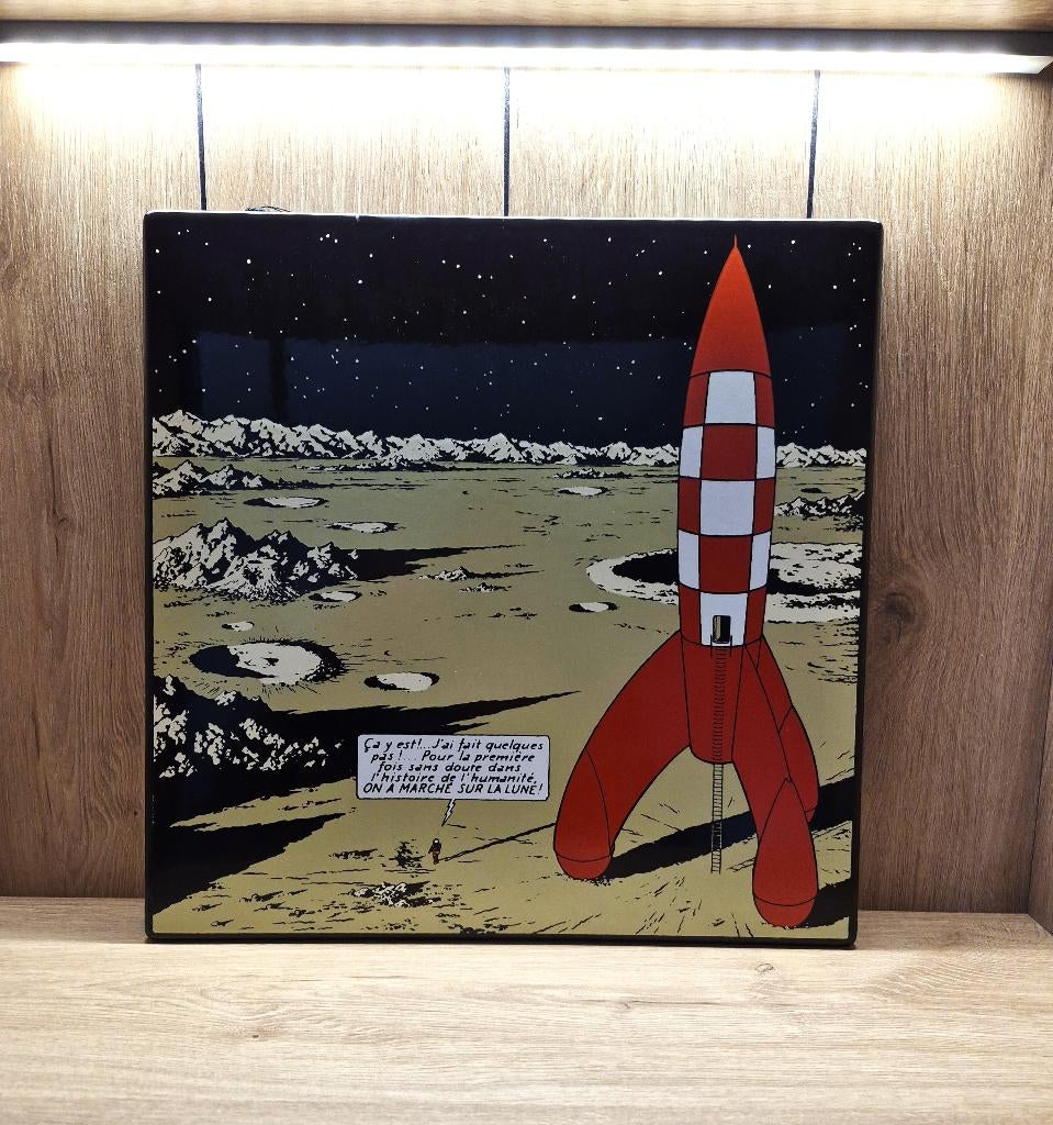 Emaille Kuifje / Tintin * Emaillerie Belge *, Enlèvement ou Envoi, Tintin, Neuf, Statue ou Figurine