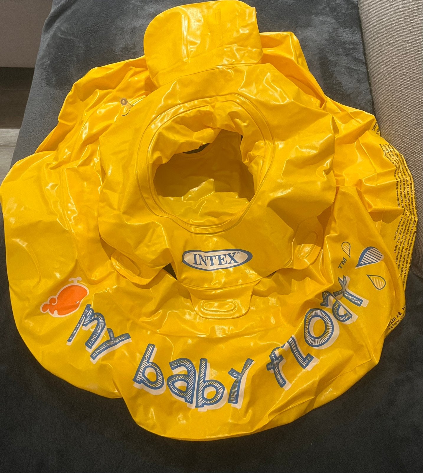 Intex baby float zwemband - geel, Ophalen, Zo goed als nieuw