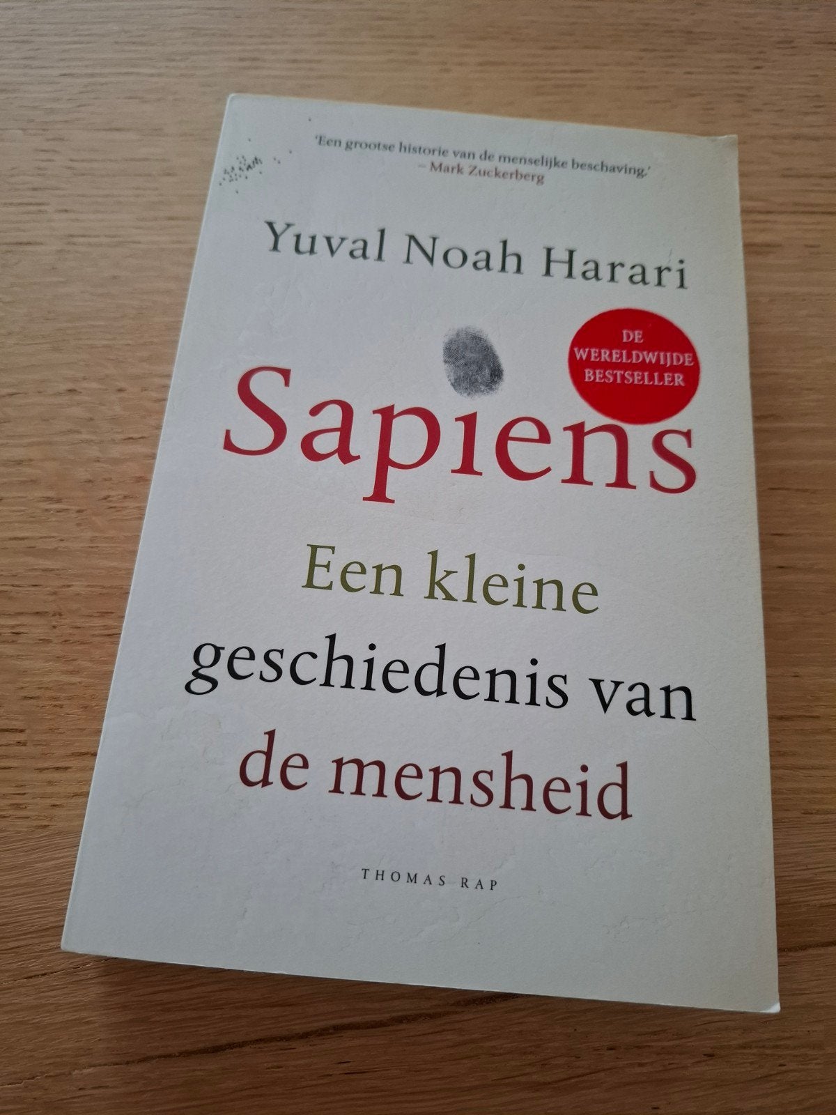 Yuval Noah Harari - Sapiens, Boeken, Overige Boeken, Ophalen