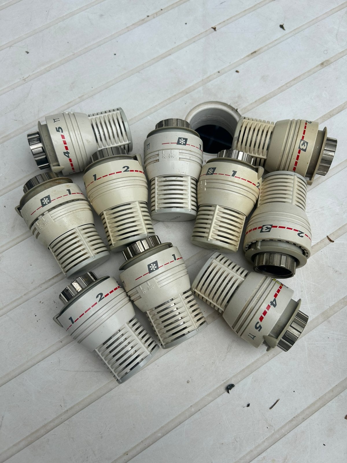 Boutons de thermostat Comap, Bricolage & Construction, Chauffage & Radiateurs, Enlèvement, Comme neuf, Thermostat