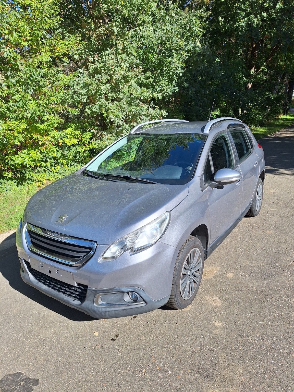 peugeot 2008, Auto's, Euro 5, Stof, Zwart, Handgeschakeld