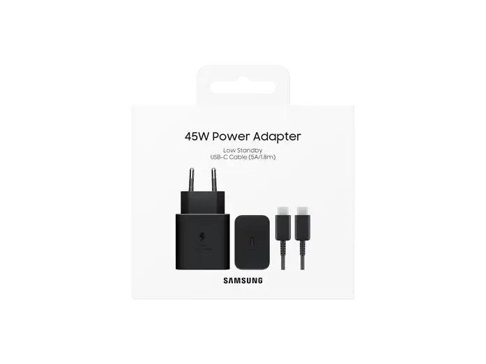 Nieuwe Samsung fastcharger snellader 45W + 1,8M kabel, Ophalen, Nieuw, Samsung