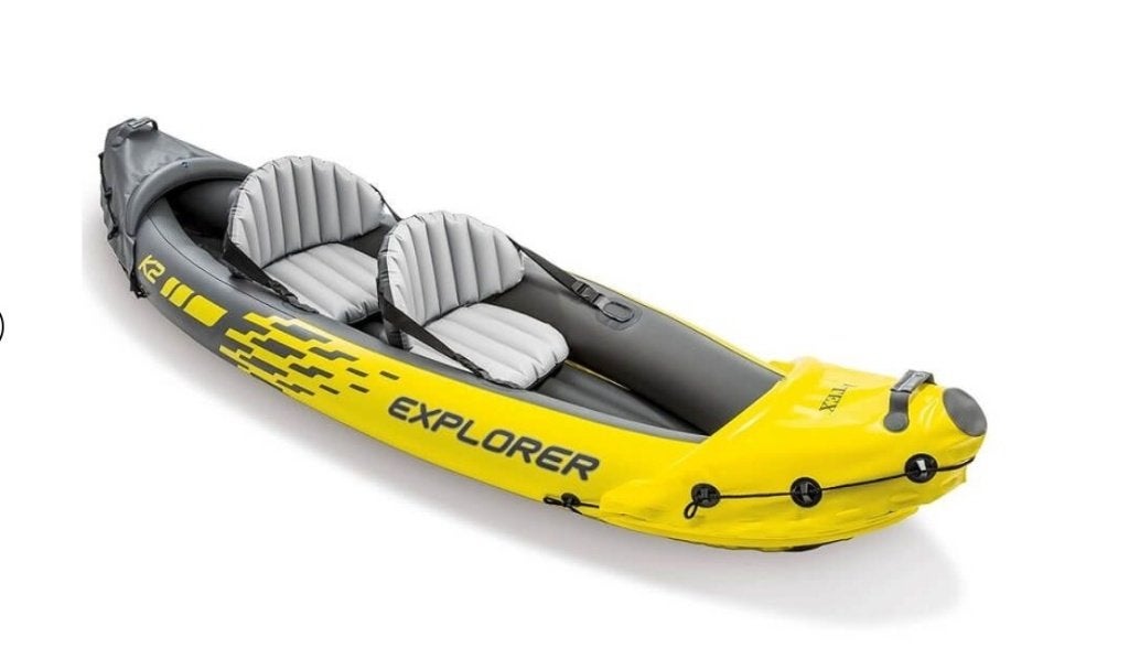 Kayak Intex Explorer K2, Sports nautiques & Bateaux, Canoës, Neuf, Gonflable, Kayak, Enlèvement