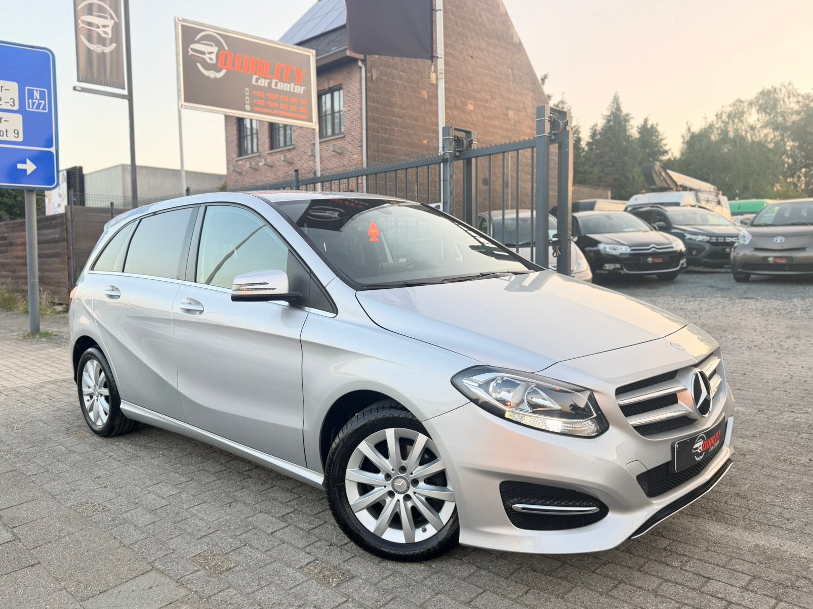 Mercedes B180d 2015 100dkm Automaat Euro6b Navi Pdc Camera, 90 kW, Achat, Euro 6, Entreprise
