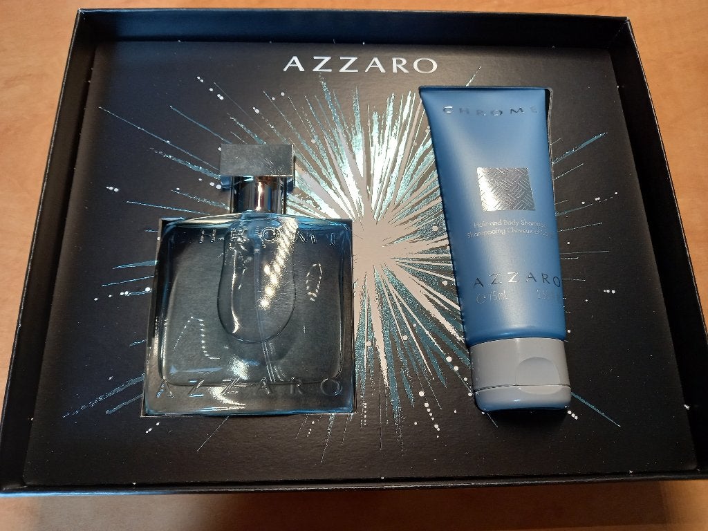 ⚠️Parfum - Coffret Azzaro chrome, Enlèvement ou Envoi, Neuf
