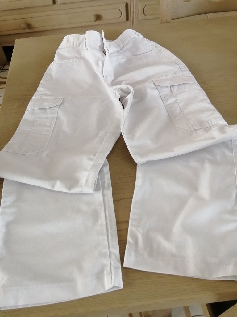 witte stage broeken maat XS, Wit, Ophalen of Verzenden, Zo goed als nieuw, BPC
