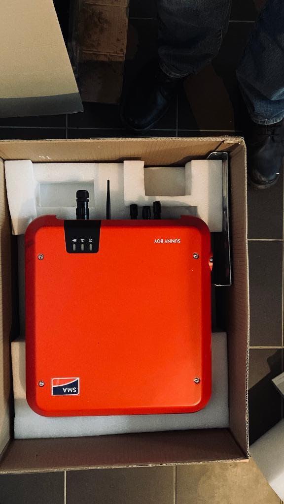 Sma sunny boy omvormer 4kw (sb4.0-1Av-40), Doe-het-zelf en Bouw, Zonnepanelen en Toebehoren, Ophalen, Gebruikt, Compleet systeem